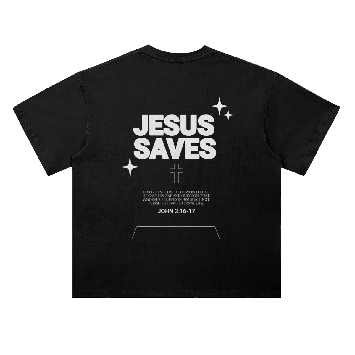 Heavyweight Drop Shoulder Cotton T-Shirt