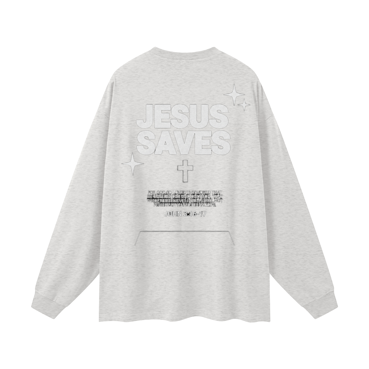 Oversized Unisex Long Sleeve T-Shirt