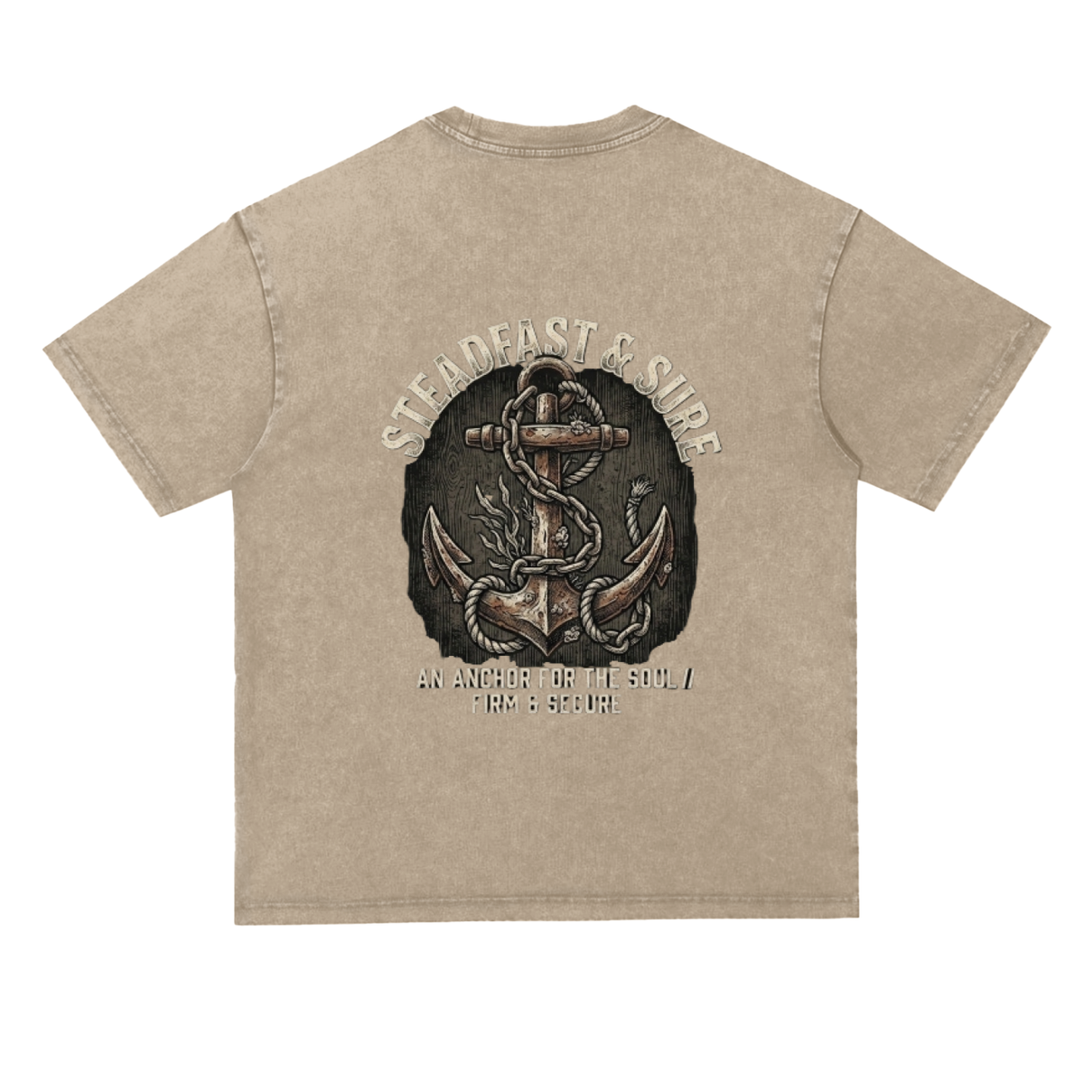 Snow Washed Heavyweight Oversize T-Shirt
