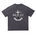 Snow Washed Heavyweight Oversize T-Shirt