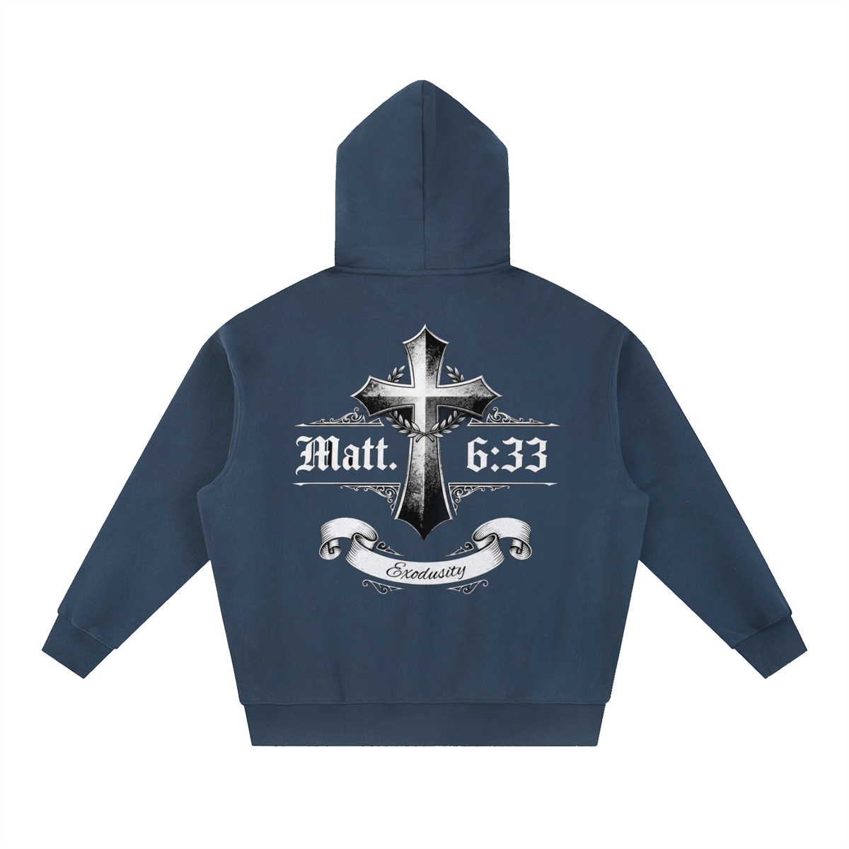 Essential Oversized Boxy Fit Fleece Hoodie