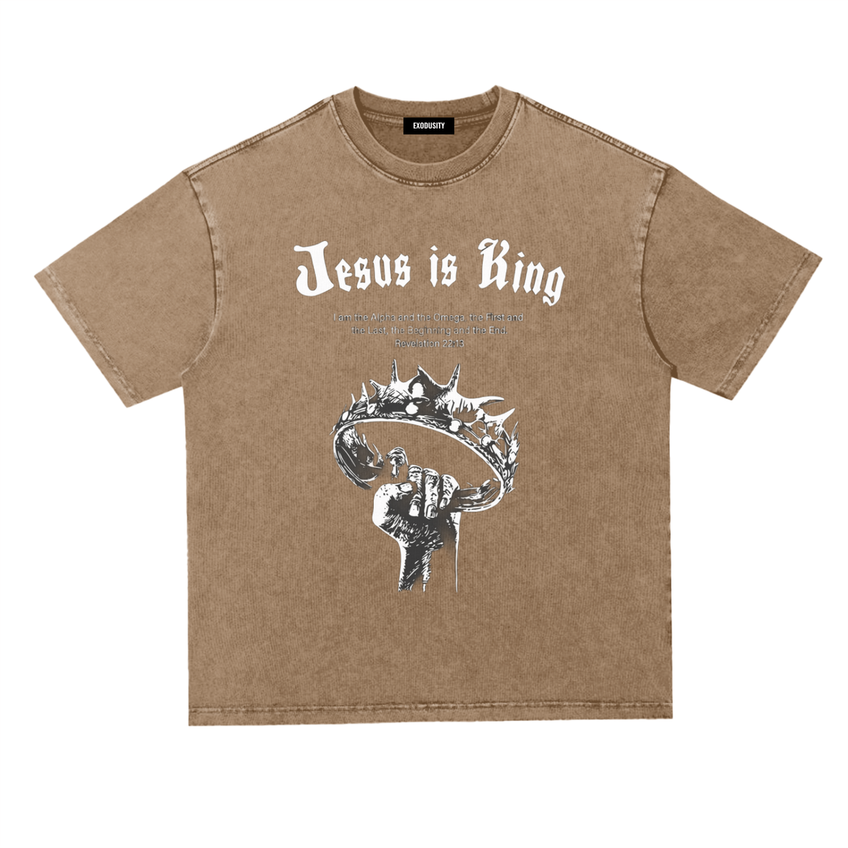 Snow Washed Heavyweight Oversize T-Shirt