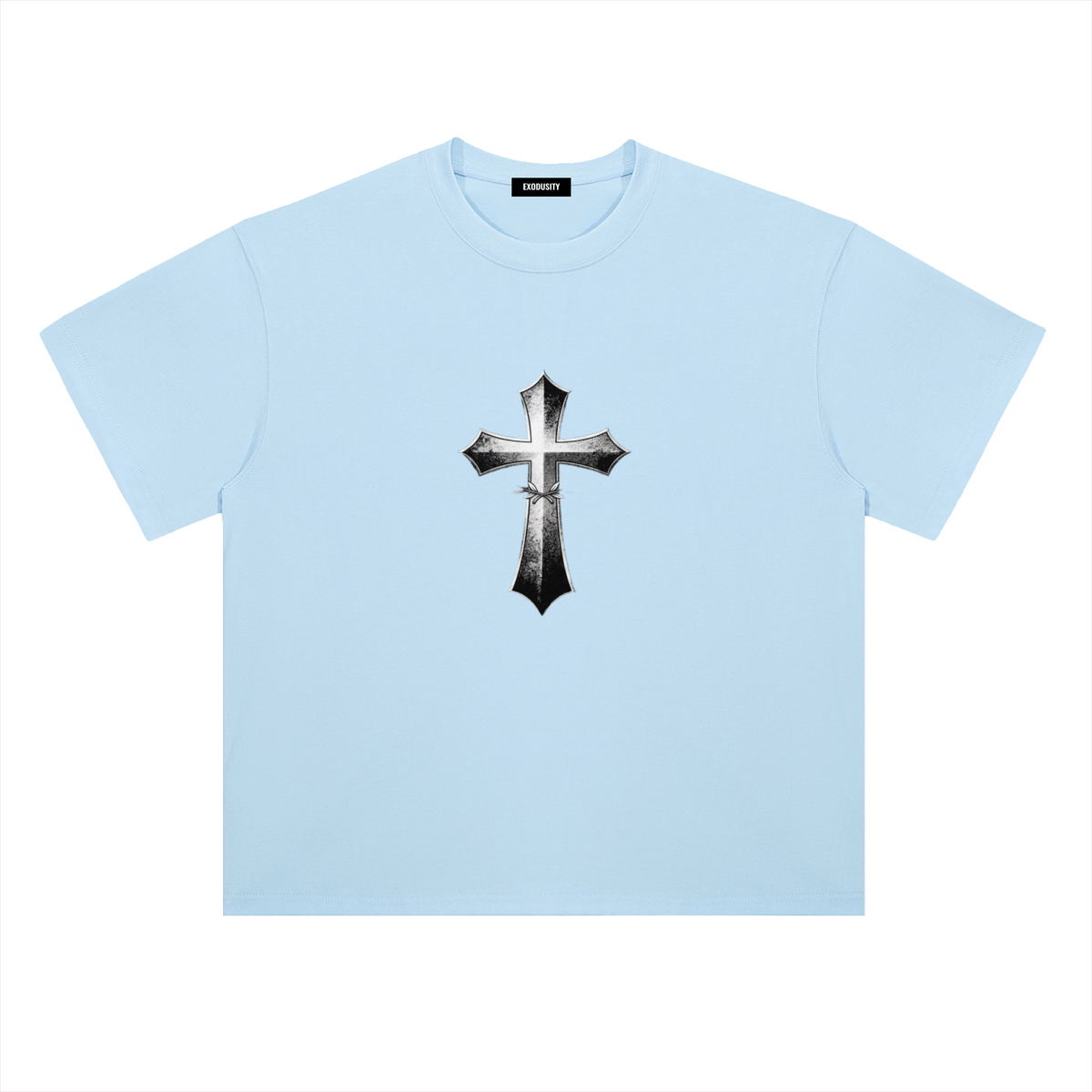 Heavyweight Drop Shoulder Cotton T-Shirt