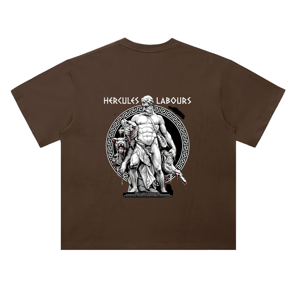 Heavyweight Drop Shoulder Cotton T-Shirt