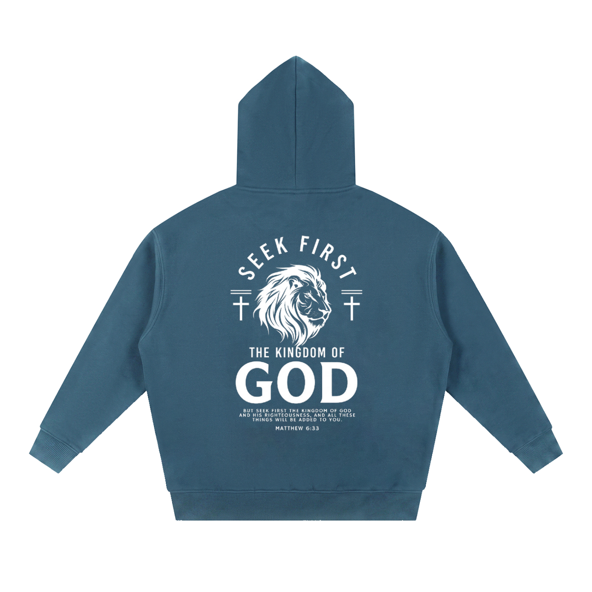 Essential Oversized Boxy Fit Fleece Hoodie