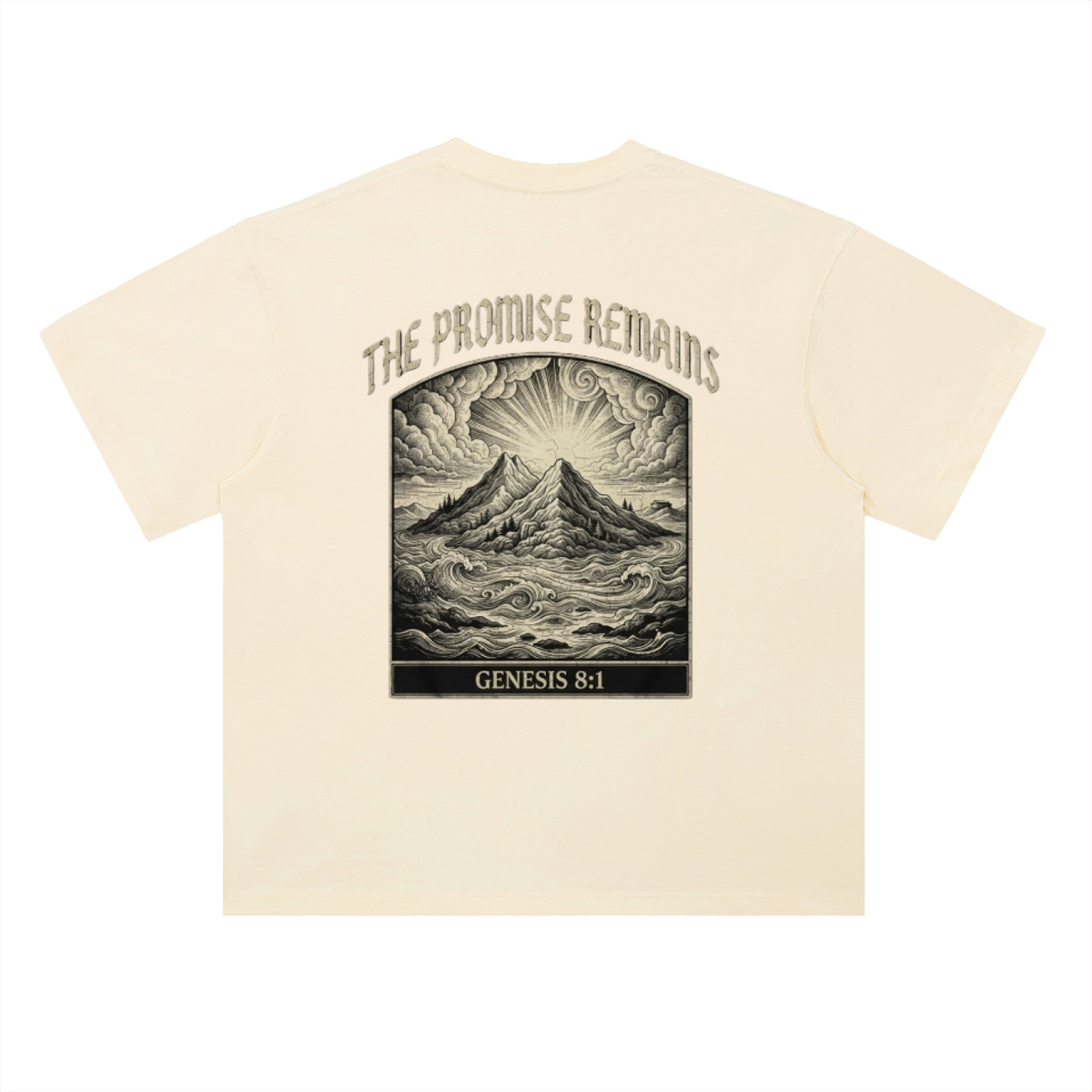 Heavyweight Drop Shoulder Cotton T-Shirt
