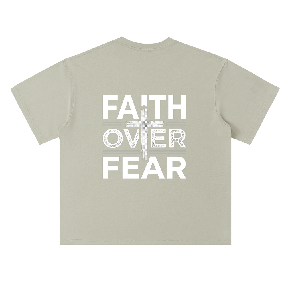 Heavyweight Drop Shoulder Cotton T-Shirt