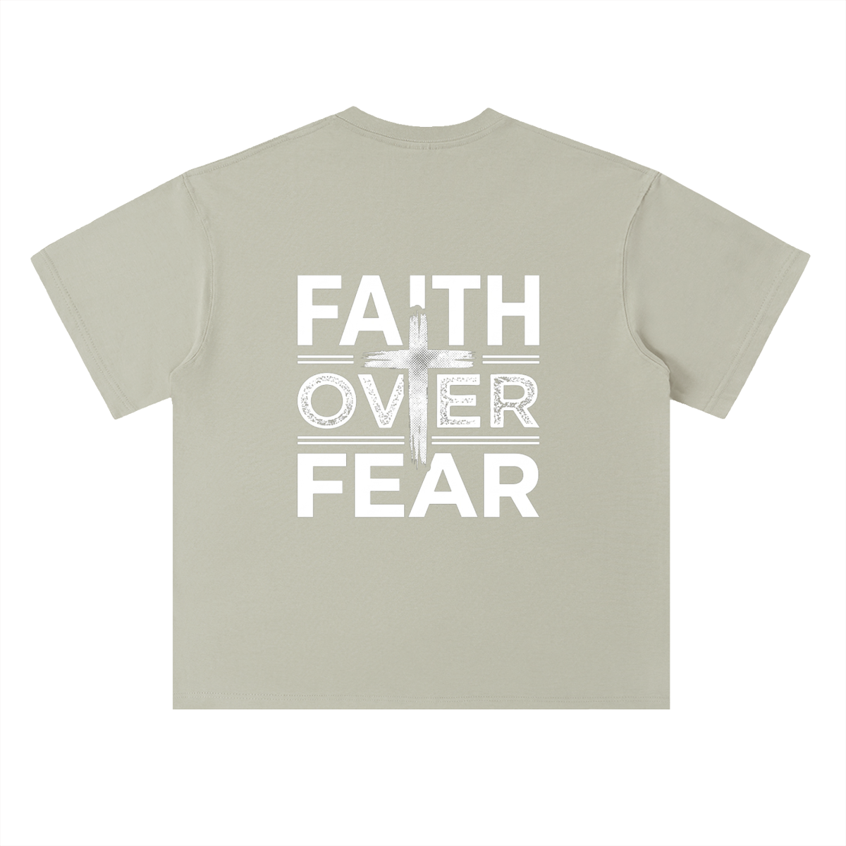 Heavyweight Drop Shoulder Cotton T-Shirt
