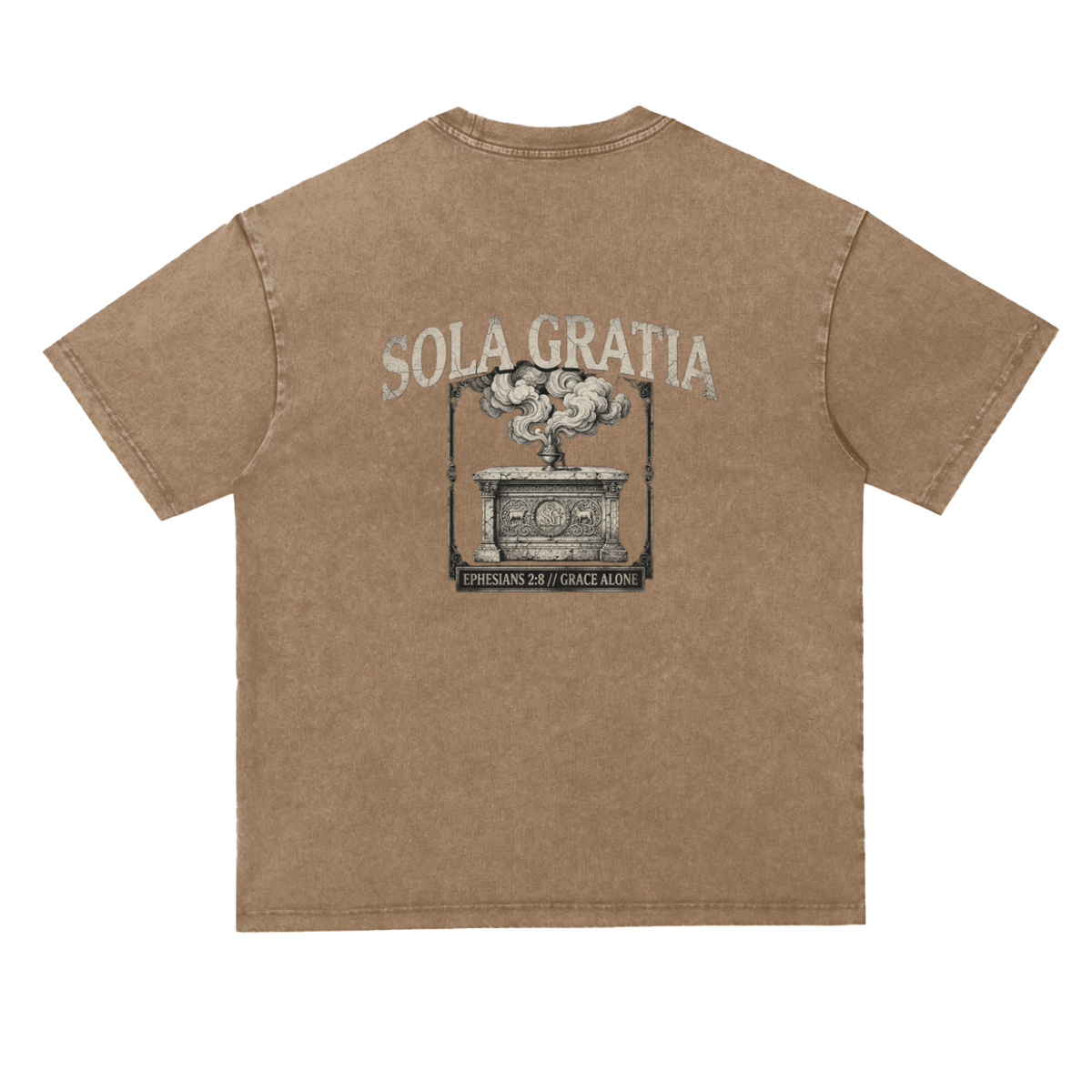 Snow Washed Heavyweight Oversize T-Shirt