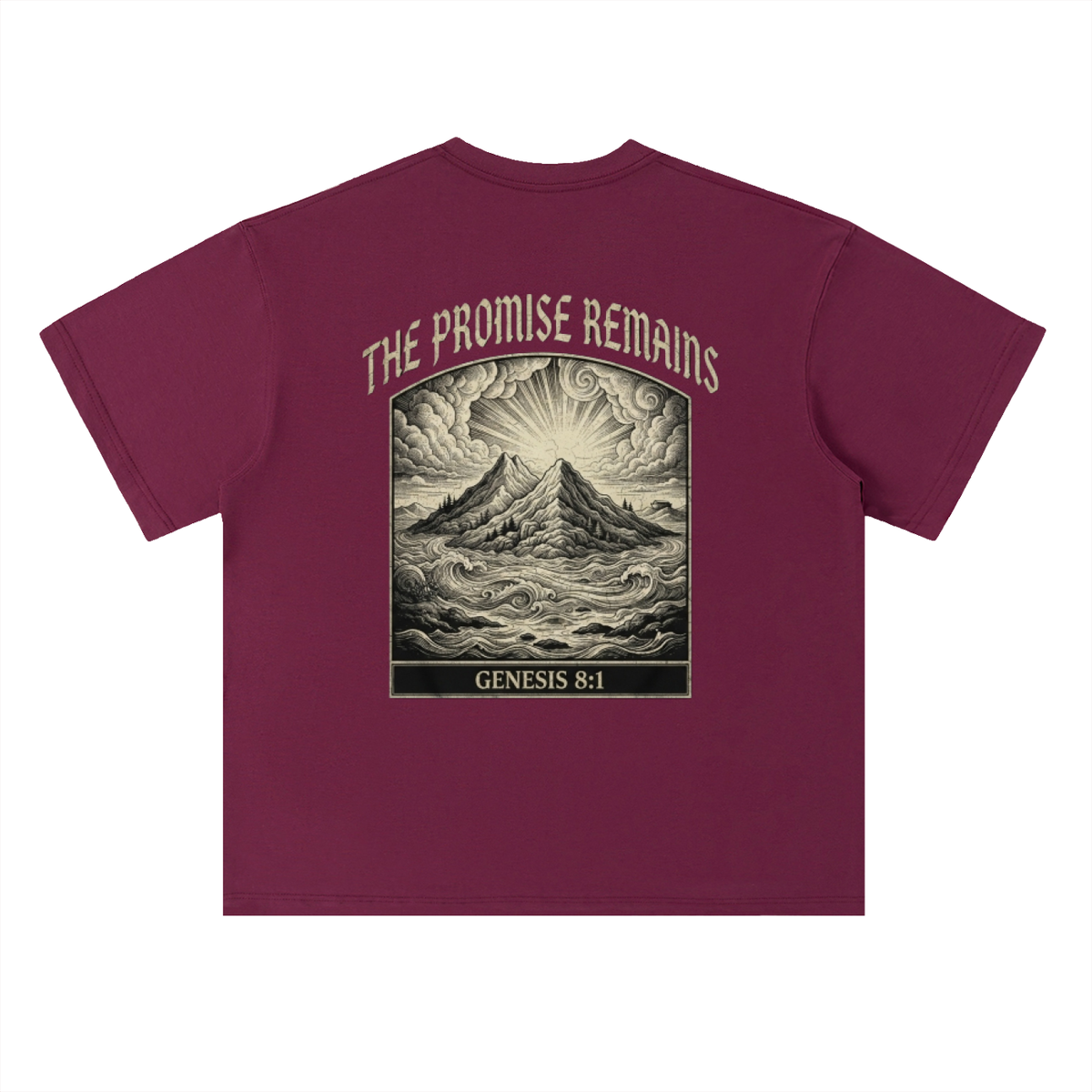 Heavyweight Drop Shoulder Cotton T-Shirt