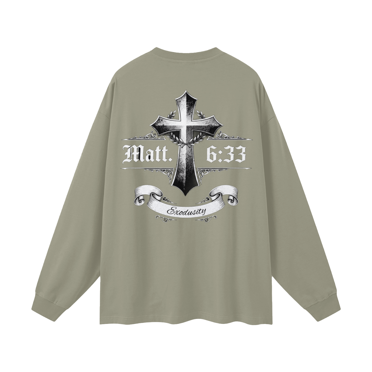 Oversized Unisex Long Sleeve T-Shirt