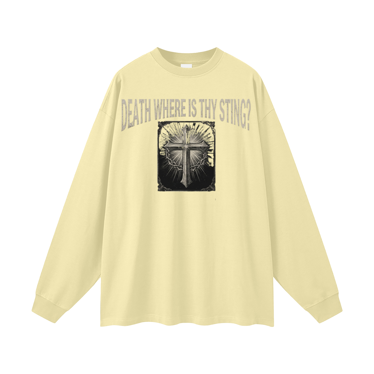 Oversized Unisex Long Sleeve T-Shirt