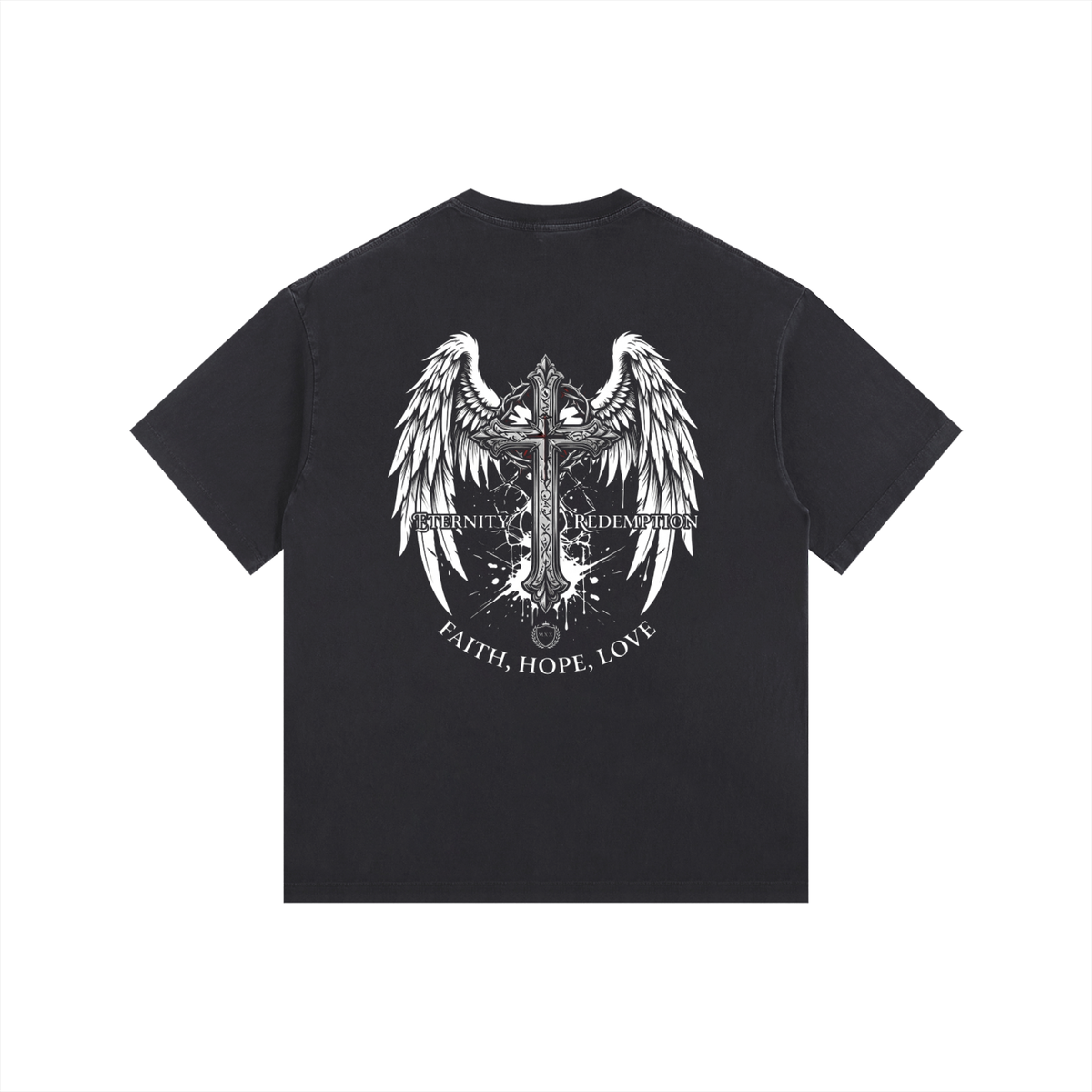 Vintage Washed Oversized Cotton T-Shirt