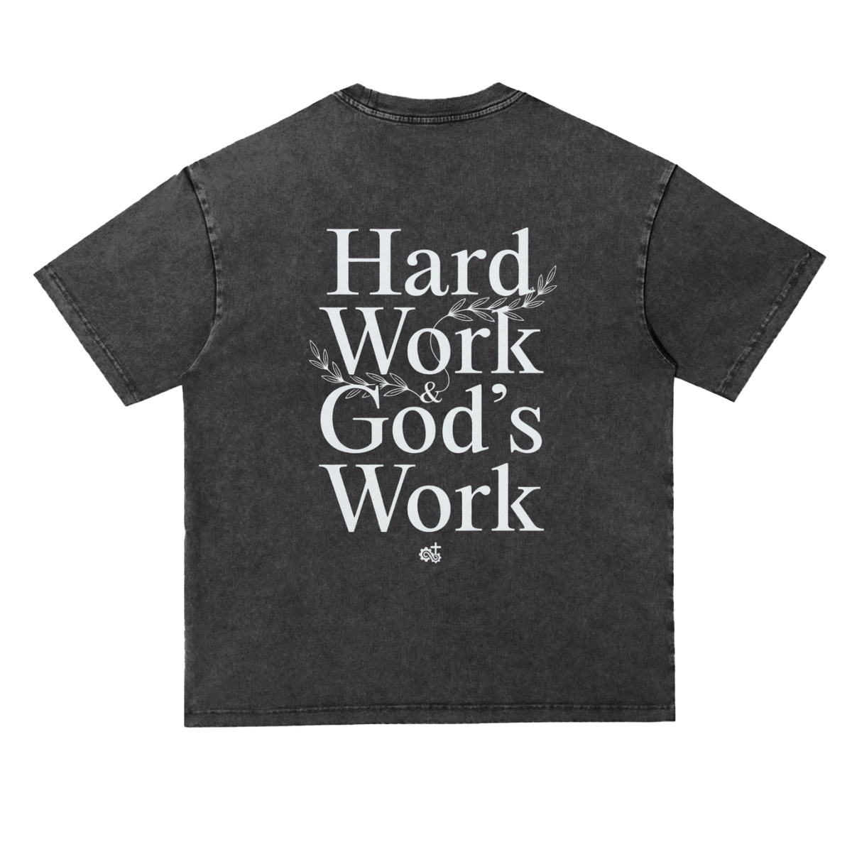 Snow Washed Heavyweight Oversize T-Shirt