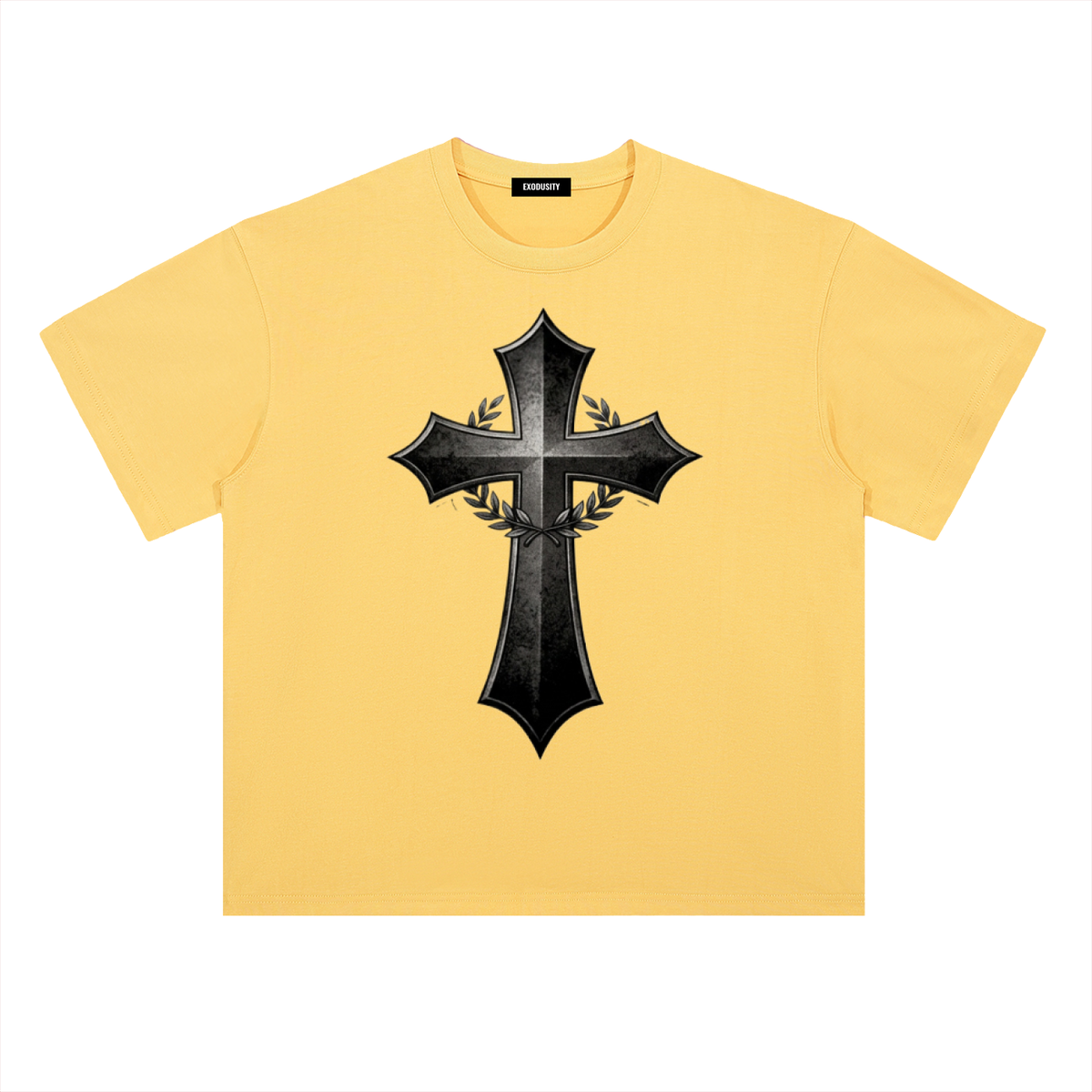 Heavyweight Drop Shoulder Cotton T-Shirt