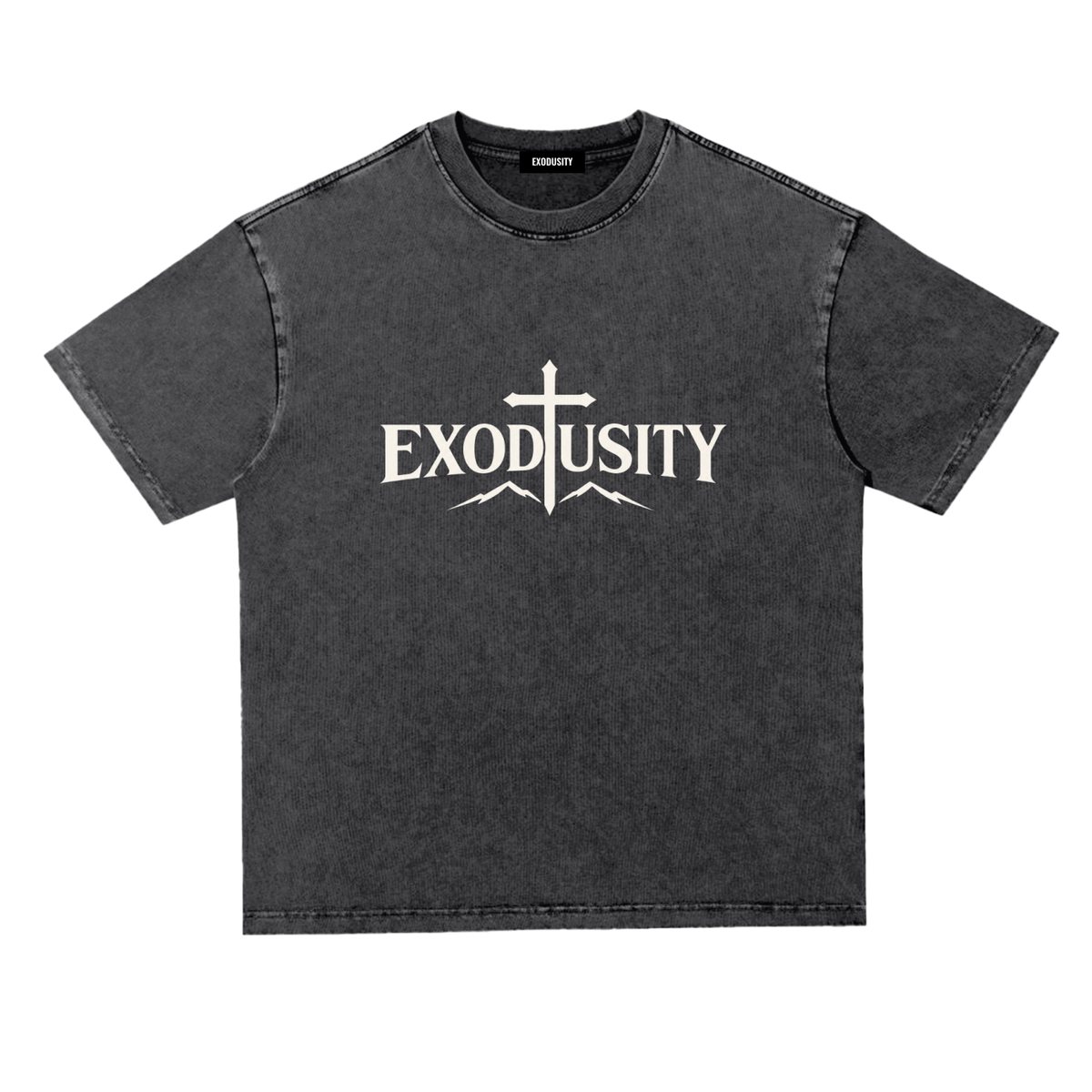 Snow Washed Heavyweight Oversize T-Shirt