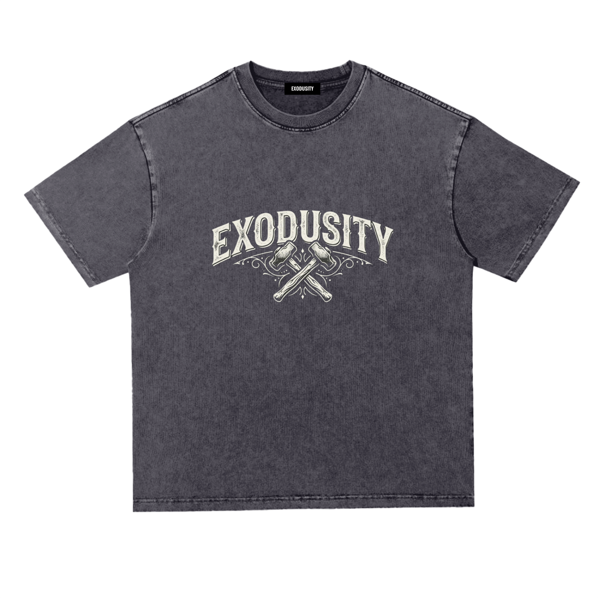 Snow Washed Heavyweight Oversize T-Shirt