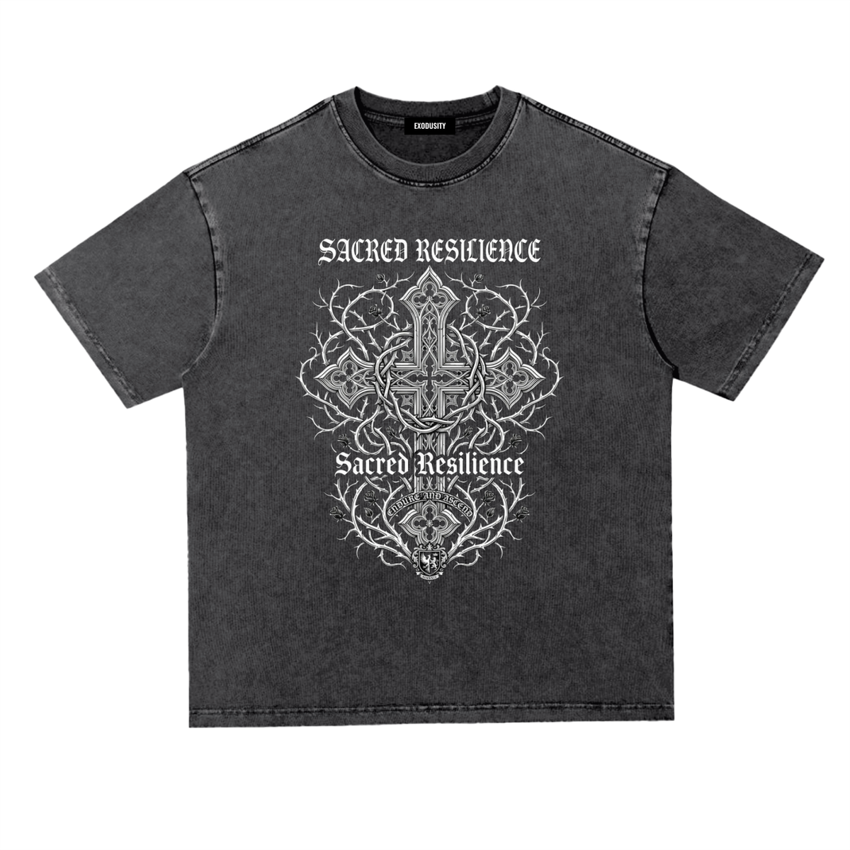 Snow Washed Heavyweight Oversize T-Shirt