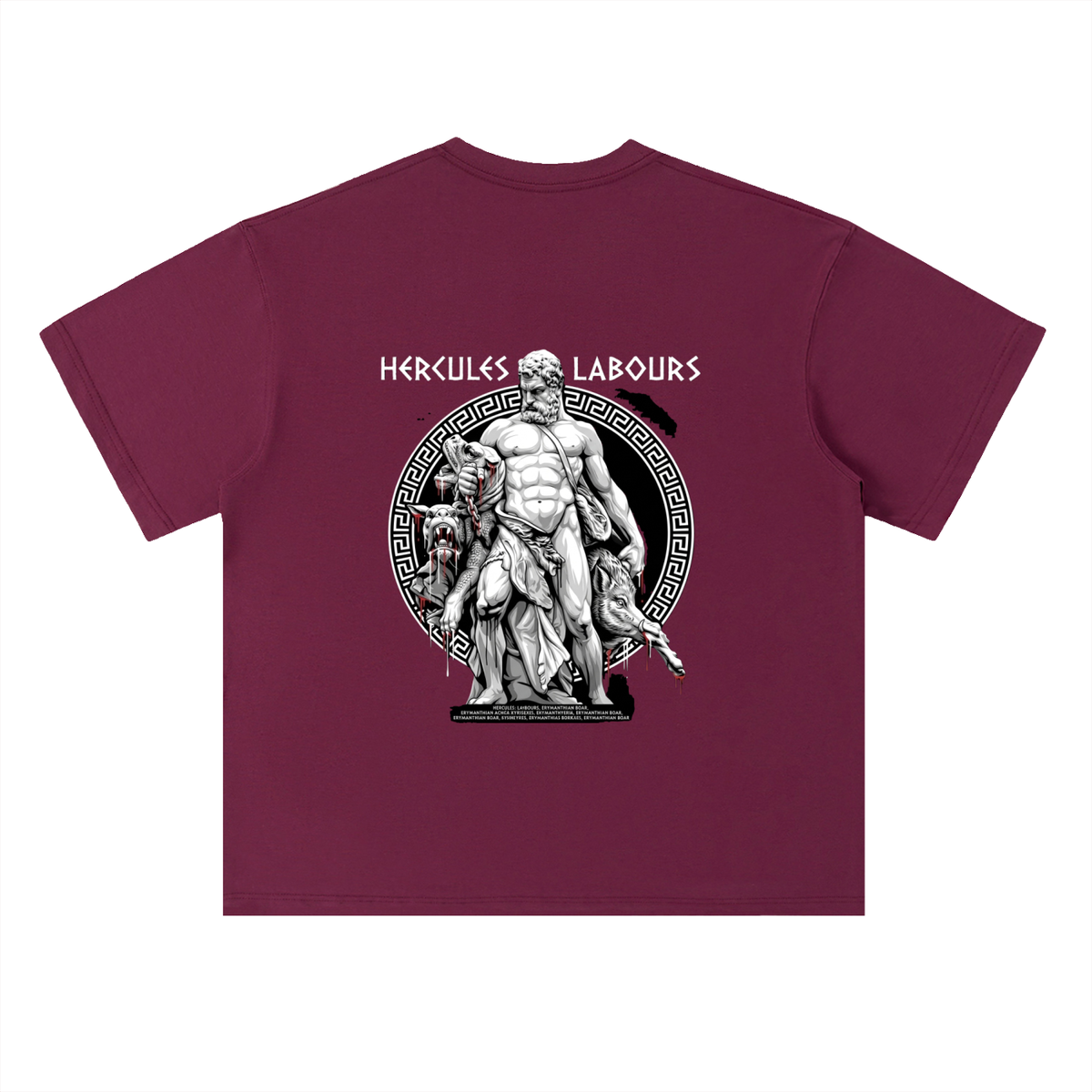 Heavyweight Drop Shoulder Cotton T-Shirt