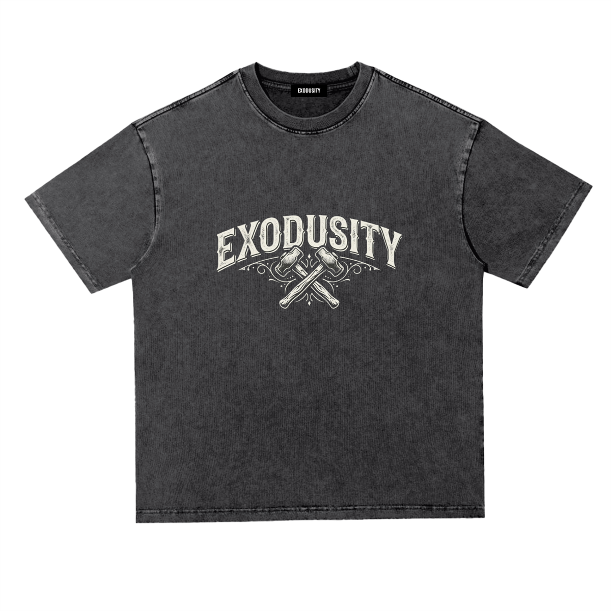 Snow Washed Heavyweight Oversize T-Shirt