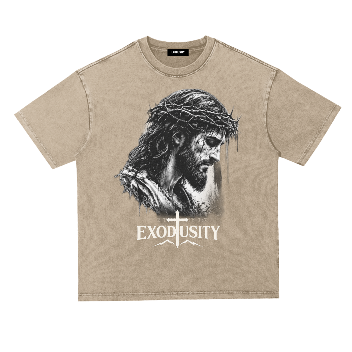 Snow Washed Heavyweight Oversize T-Shirt