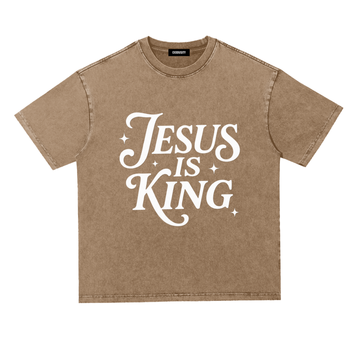 Snow Washed Heavyweight Oversize T-Shirt