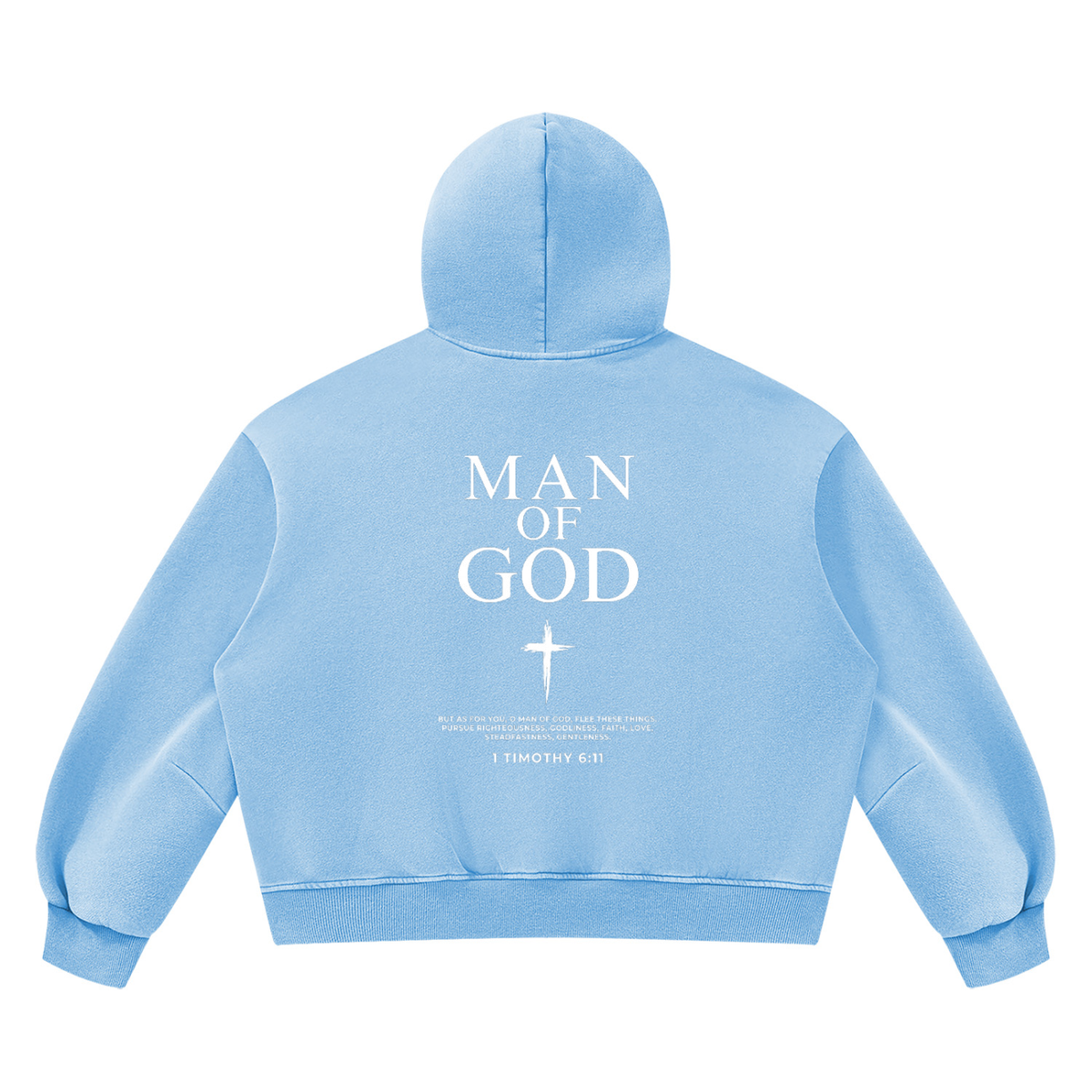 Unisex Vintage Wash Boxy Fleece Hoodie