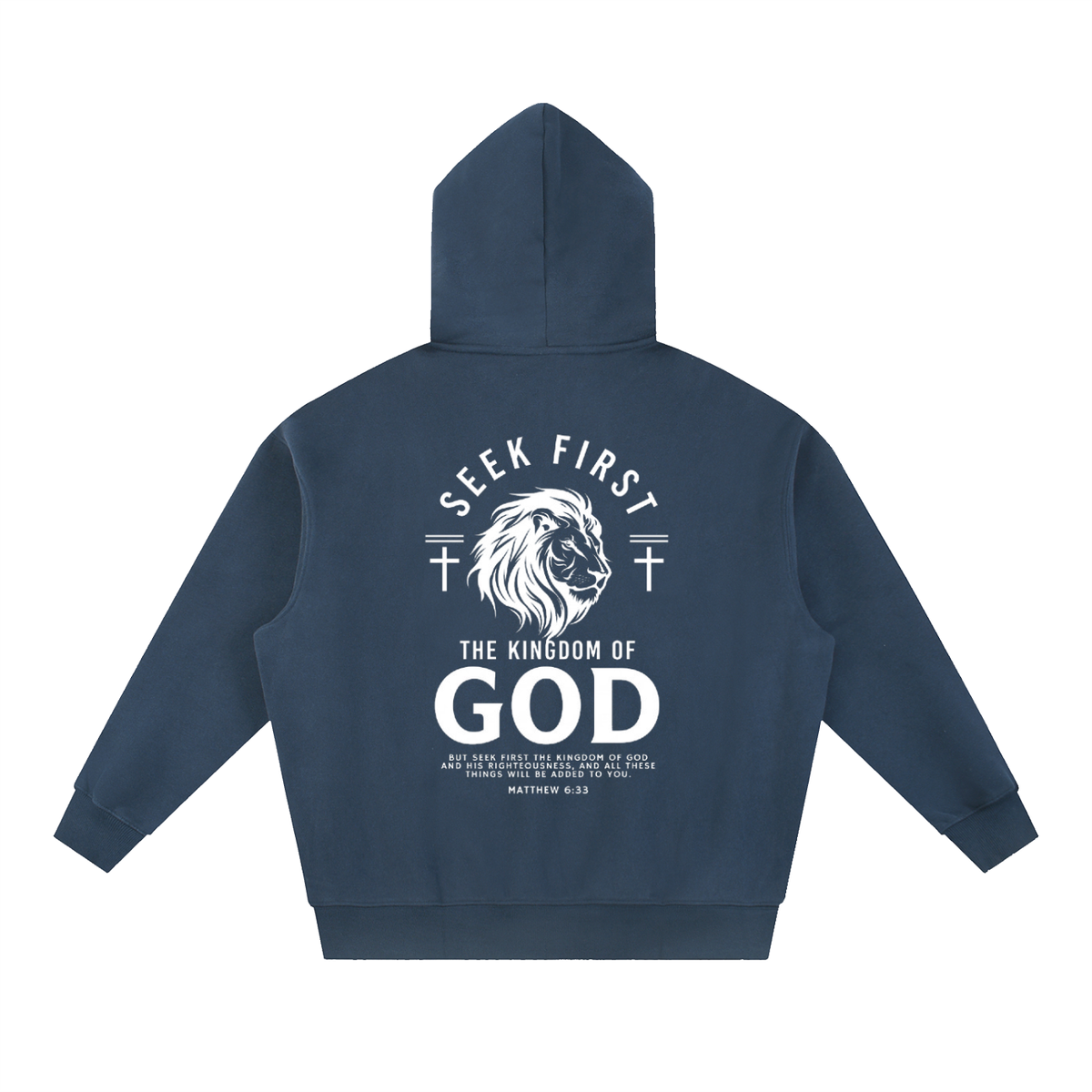 Essential Oversized Boxy Fit Fleece Hoodie