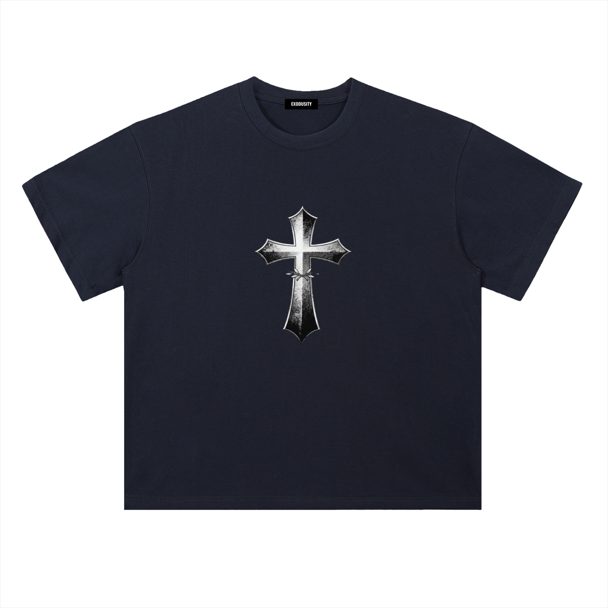 Heavyweight Drop Shoulder Cotton T-Shirt