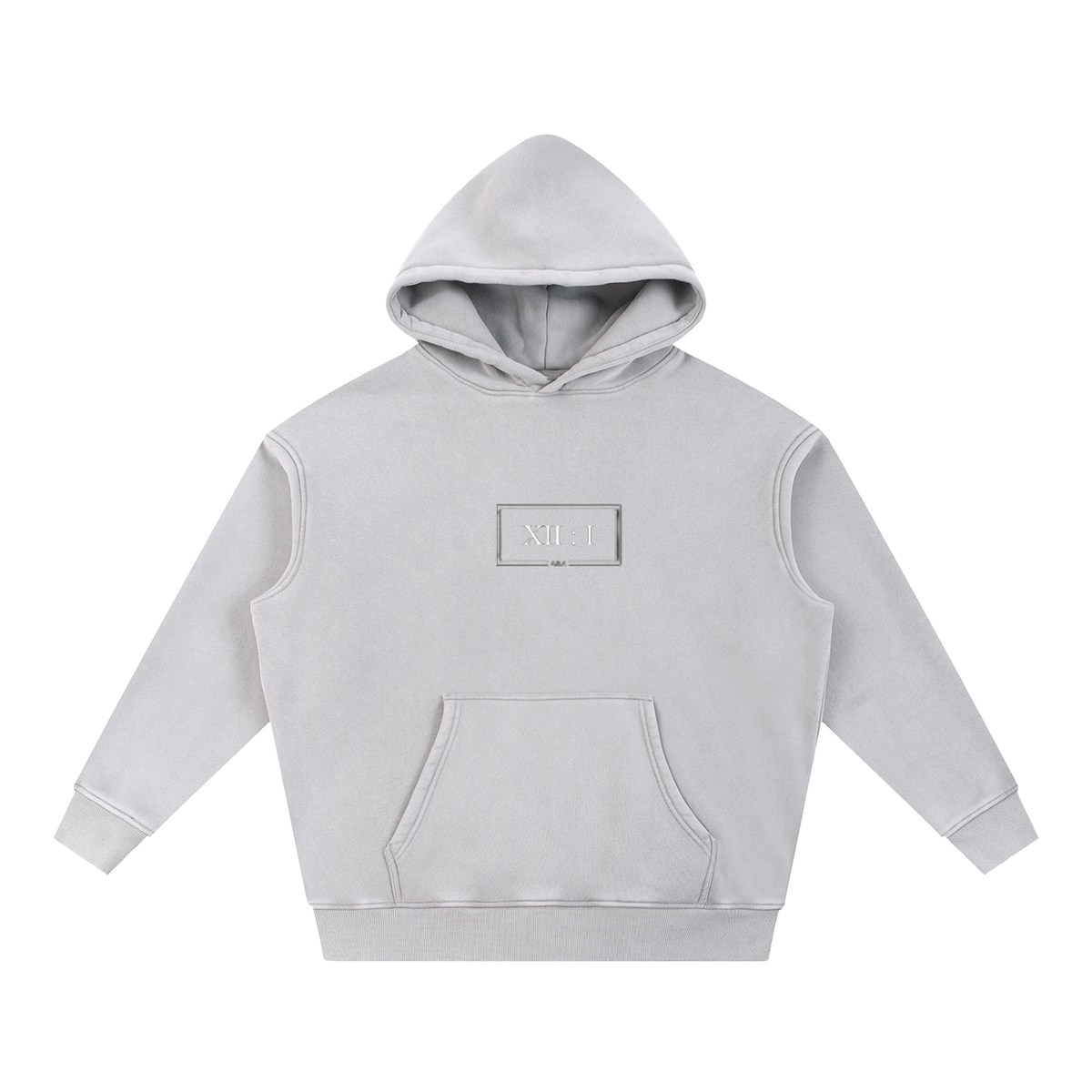 Snow Wash Oversized Fleece Hoodie | 355gsm Unisex Streetwear