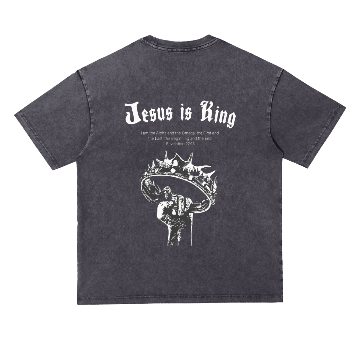 Snow Washed Heavyweight Oversize T-Shirt