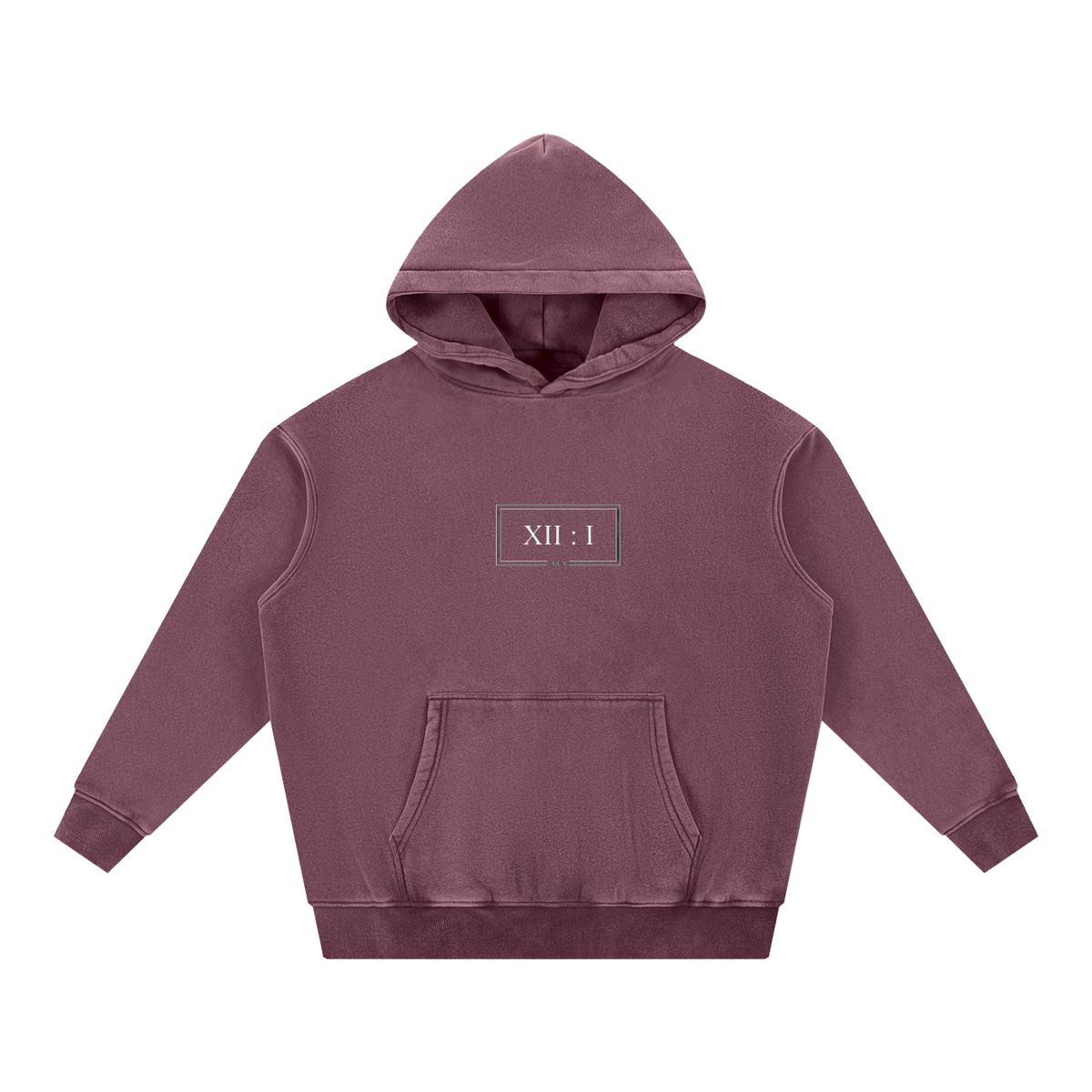 Snow Wash Oversized Fleece Hoodie | 355gsm Unisex Streetwear