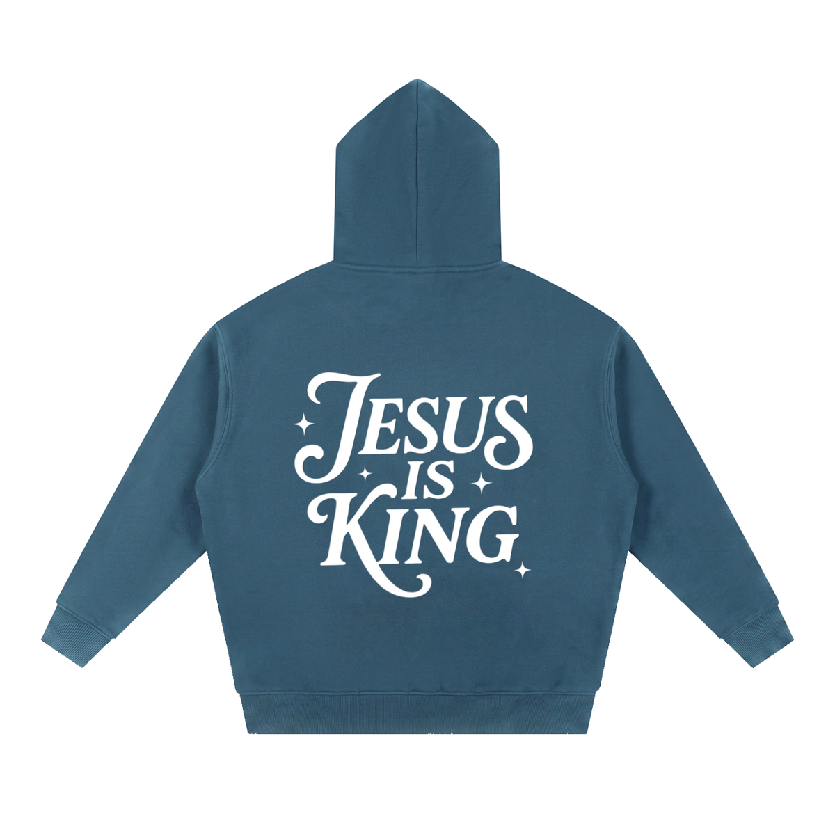 Essential Oversized Boxy Fit Fleece Hoodie
