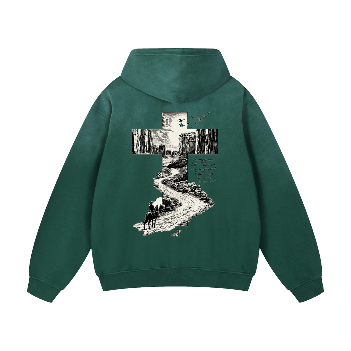 Heavyweight Sunfade Oversized Hoodie