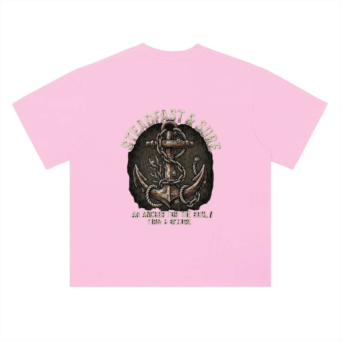 Heavyweight Drop Shoulder Cotton T-Shirt