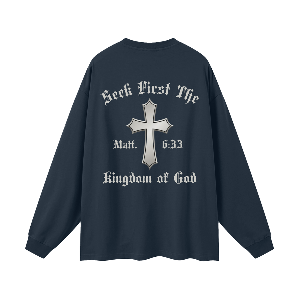 Oversized Unisex Long Sleeve T-Shirt