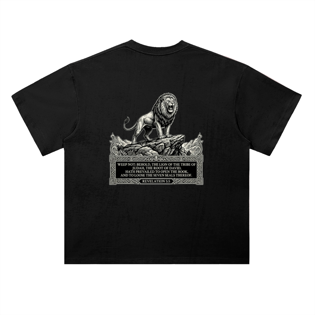 Heavyweight Drop Shoulder Cotton T-Shirt