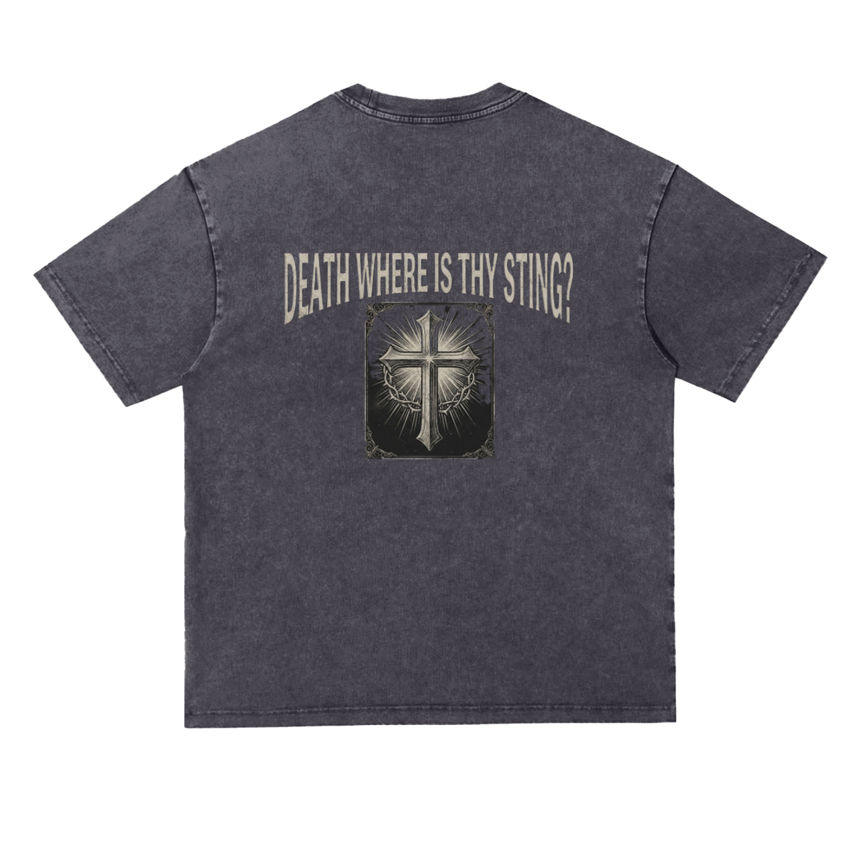 Snow Washed Heavyweight Oversize T-Shirt