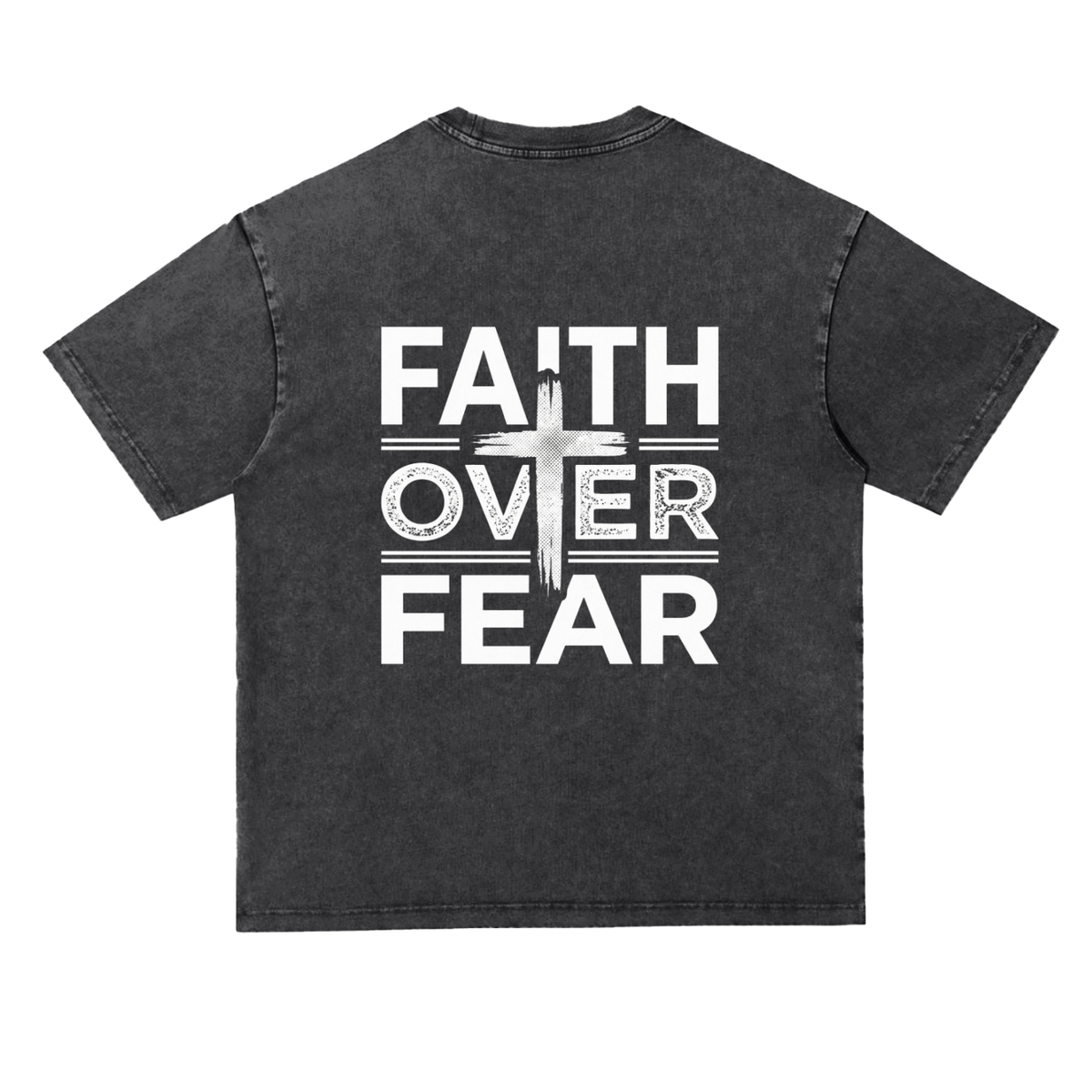 Snow Washed Heavyweight Oversize T-Shirt