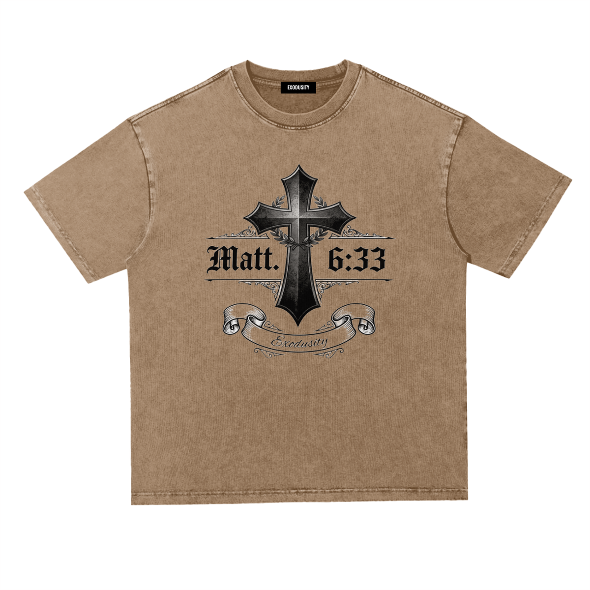 Snow Washed Heavyweight Oversize T-Shirt