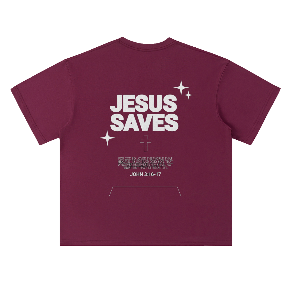 Heavyweight Drop Shoulder Cotton T-Shirt