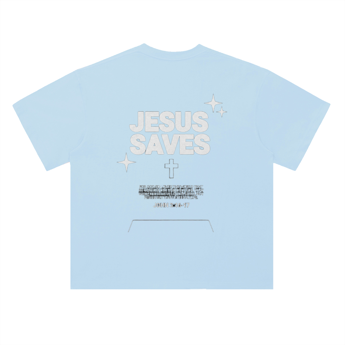 Heavyweight Drop Shoulder Cotton T-Shirt