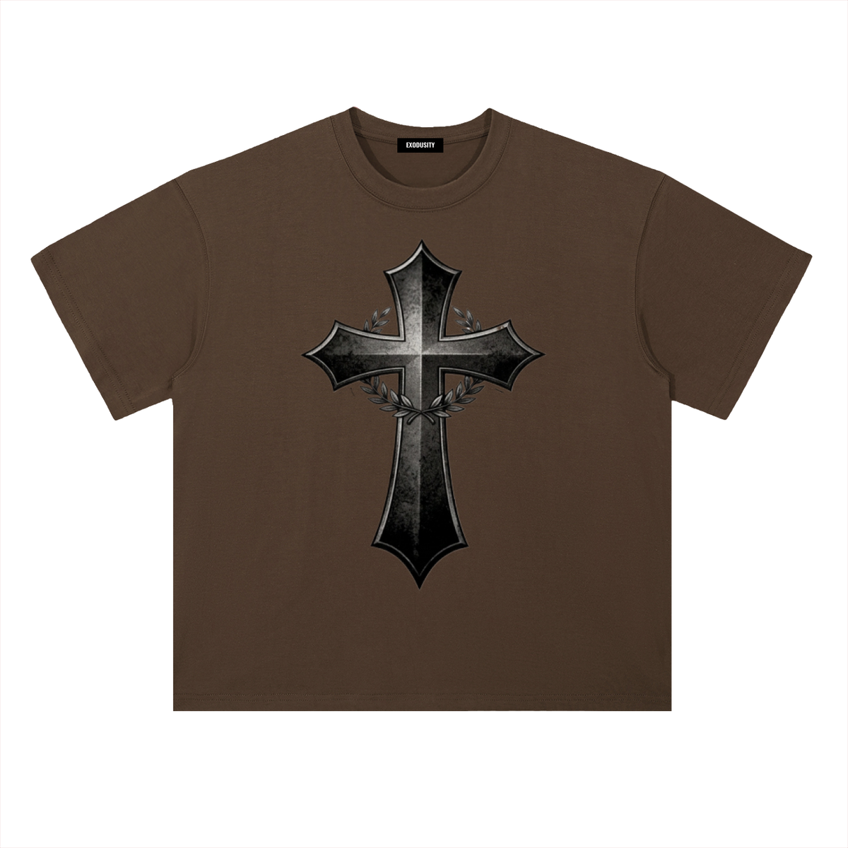 Heavyweight Drop Shoulder Cotton T-Shirt