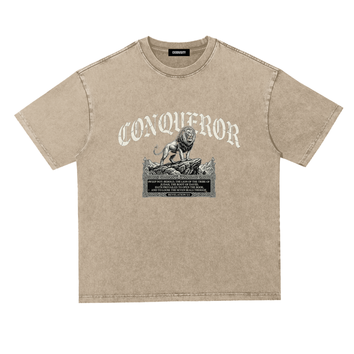 Snow Washed Heavyweight Oversize T-Shirt