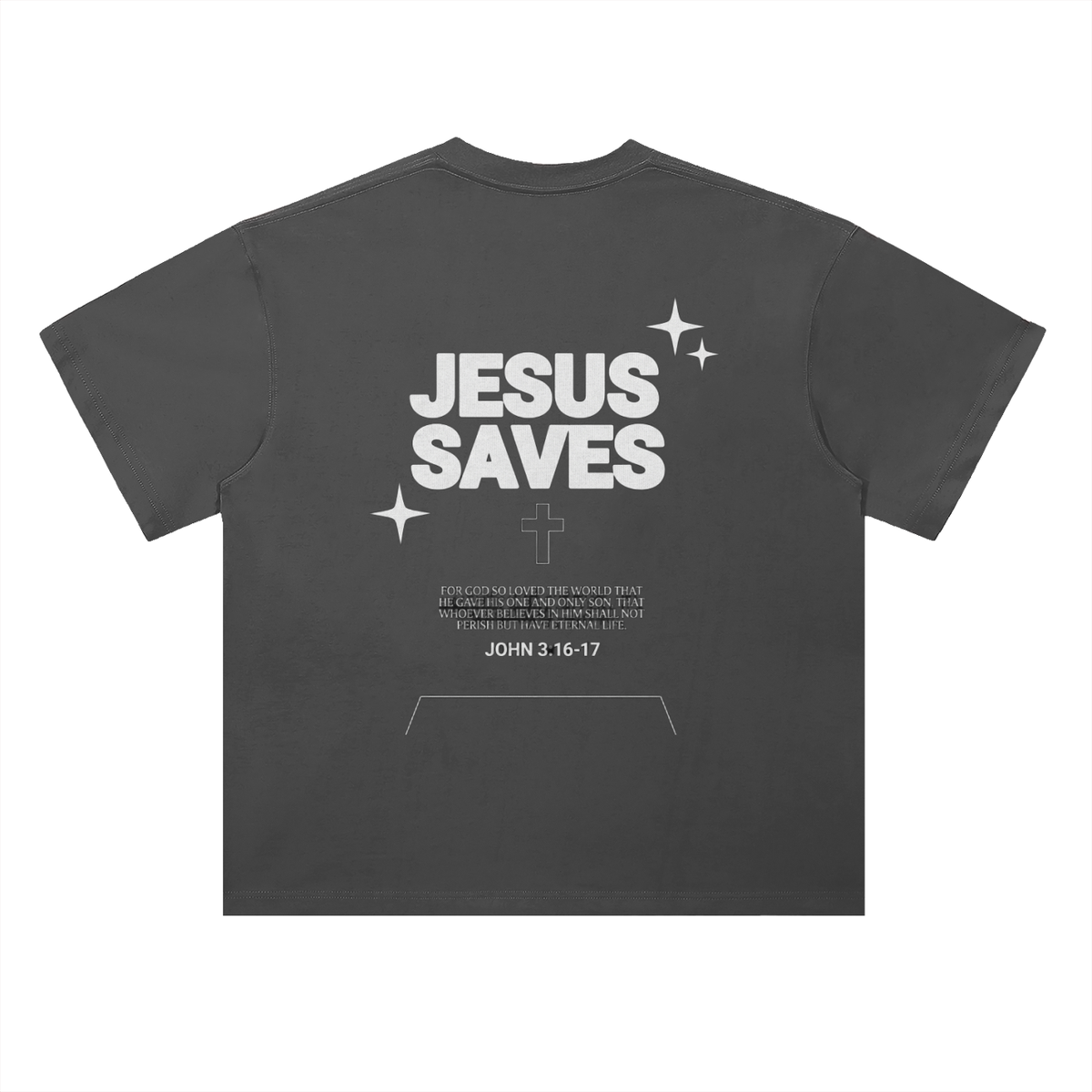 Heavyweight Drop Shoulder Cotton T-Shirt