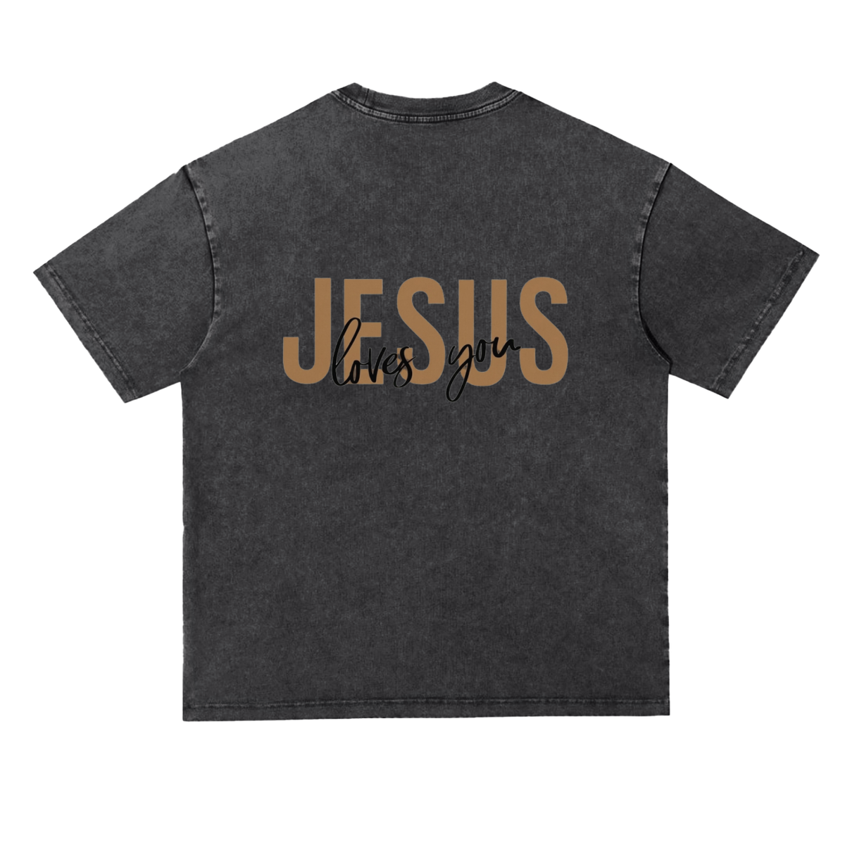 Snow Washed Heavyweight Oversize T-Shirt