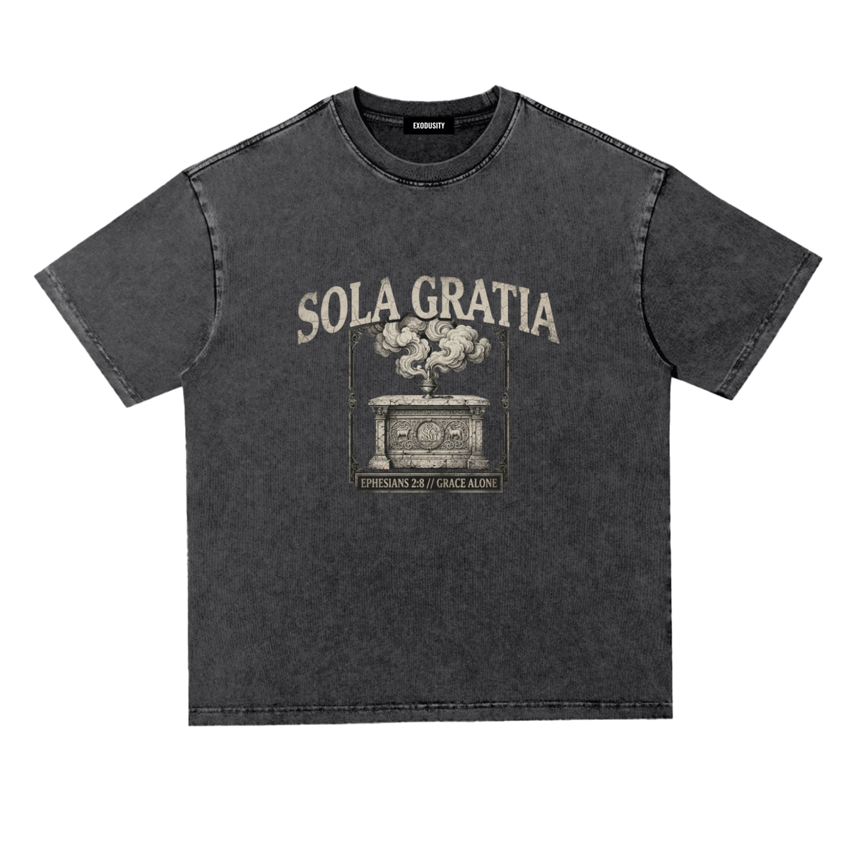 Snow Washed Heavyweight Oversize T-Shirt