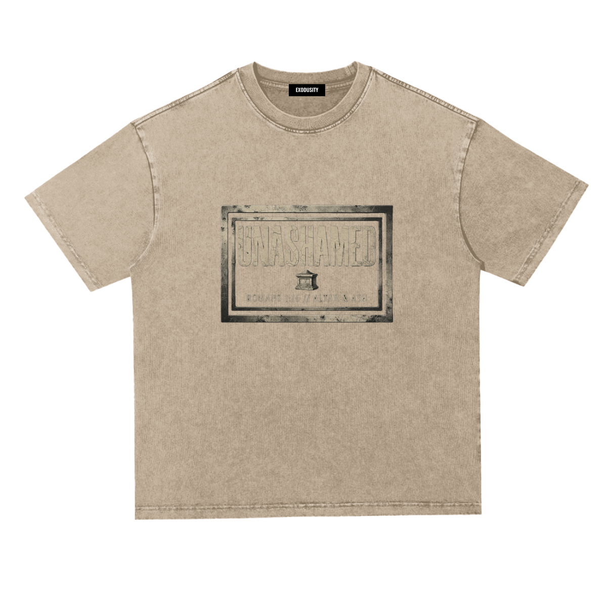 Snow Washed Heavyweight Oversize T-Shirt