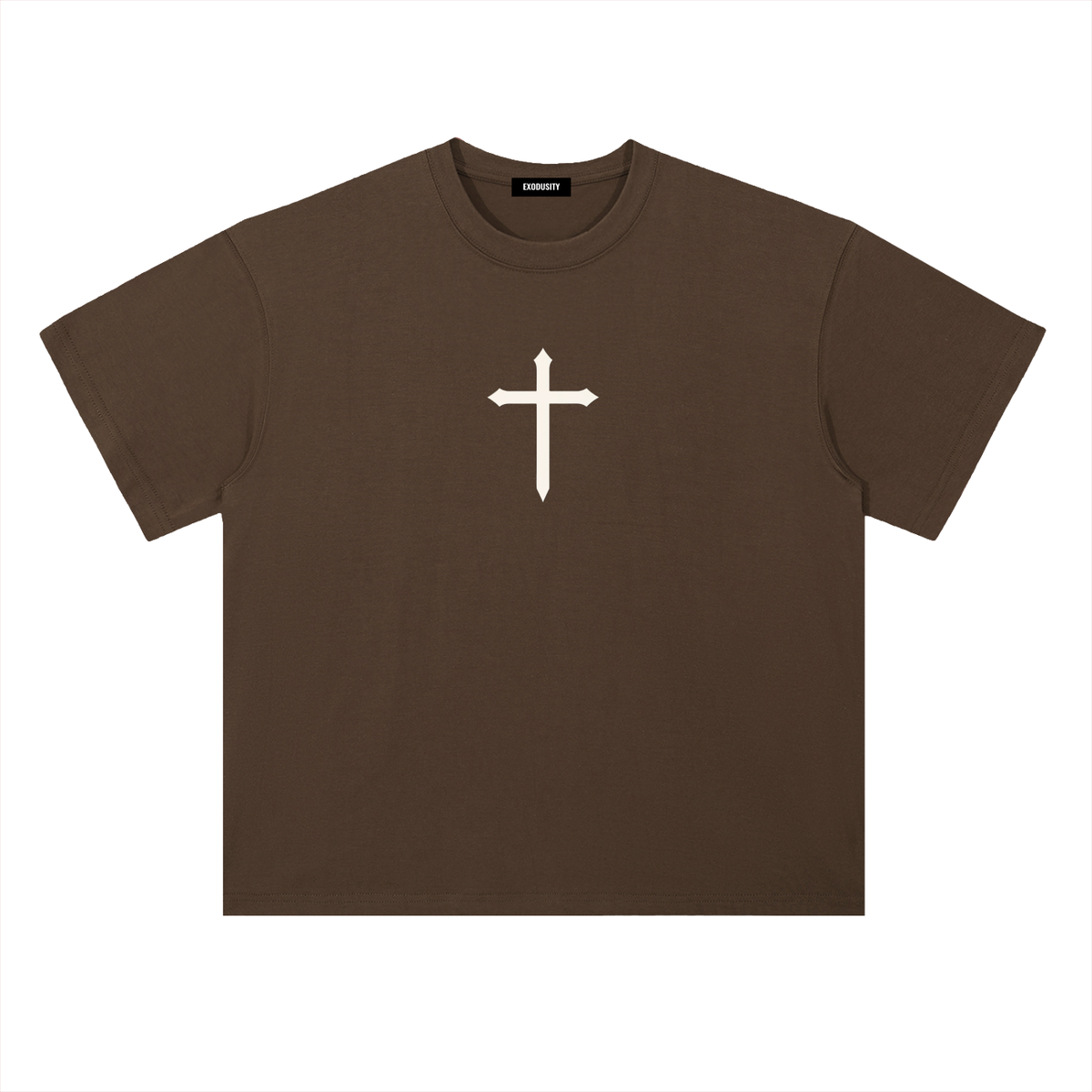 Heavyweight Drop Shoulder Cotton T-Shirt