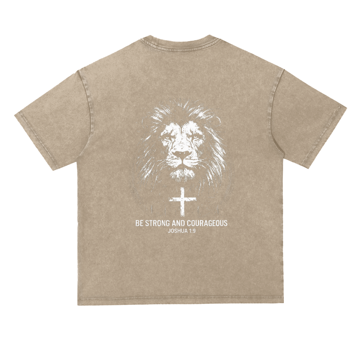 Snow Washed Heavyweight Oversize T-Shirt